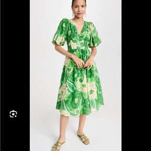 Farm Rio NWT Tropical Groove Bustier Dress